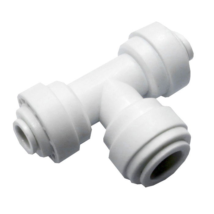 Conector Rapid "T" QC 3/8” - QC 3/8” - 1/4” - 3 căi,10/6 mm