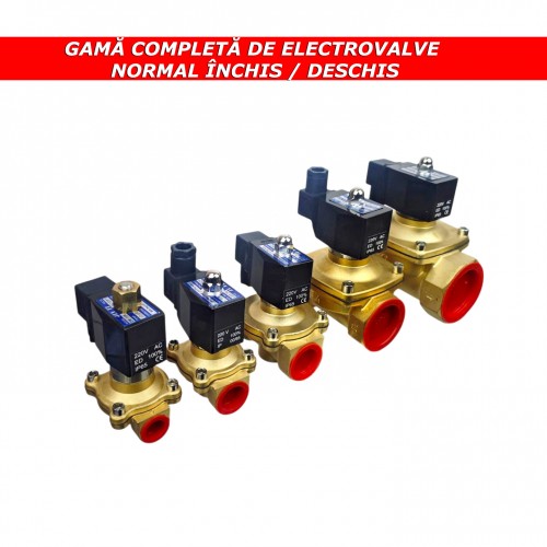 Electrovalva 3/4" - normal DESCHIS
