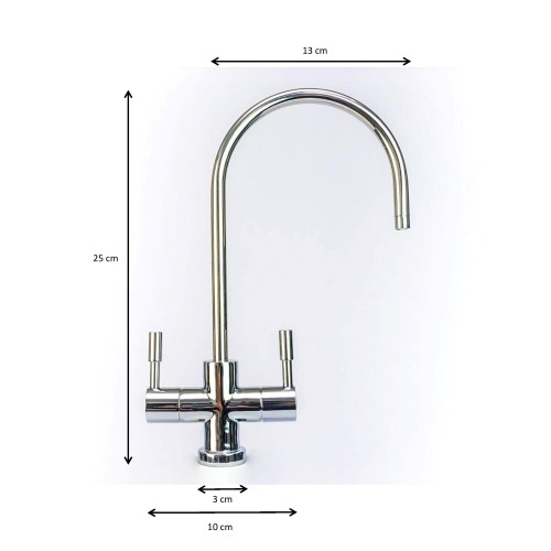 Baterie Deluxe - Dubla - Inox