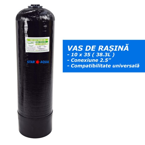Vas Rășină - 10 x 35 - V.max 38.3L - Kit Complet 