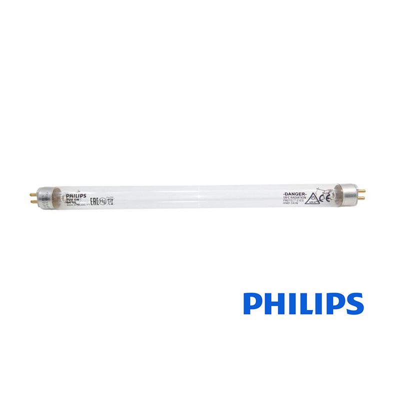 Bulb UV Philips TUV G6 T8 - Consumabil 6W, 2x2 Pini
