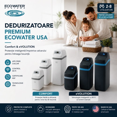 Dedurizatoare Premium EcoWater USA 
