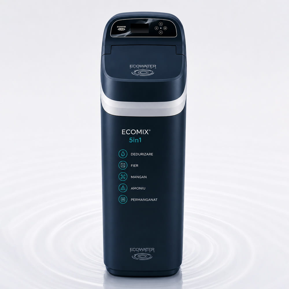 EcoWater eVolution 500 EcoMix WiFi stație inteligentă pentru tratarea apei cu probleme multiple