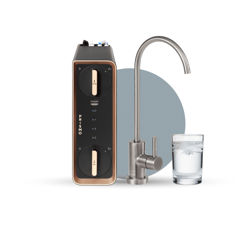 EcoWater PRISMO - Purificator Premium cu Osmoză Inversă pentru Locuințe Moderne EcoWater PRISMO sistem premium de osmoză inversă pentru apă de băut