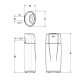 EcoWater Carbon Filter ECF filtru automat cu carbon activ pentru apa de rețea
