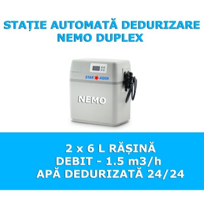 NEMO - DUPLEX - Dedurizator Apa - ultracompact - FIT AQUA NEMO - DUPLEX - Dedurizator Apa - ultracompact - FIT AQUA
