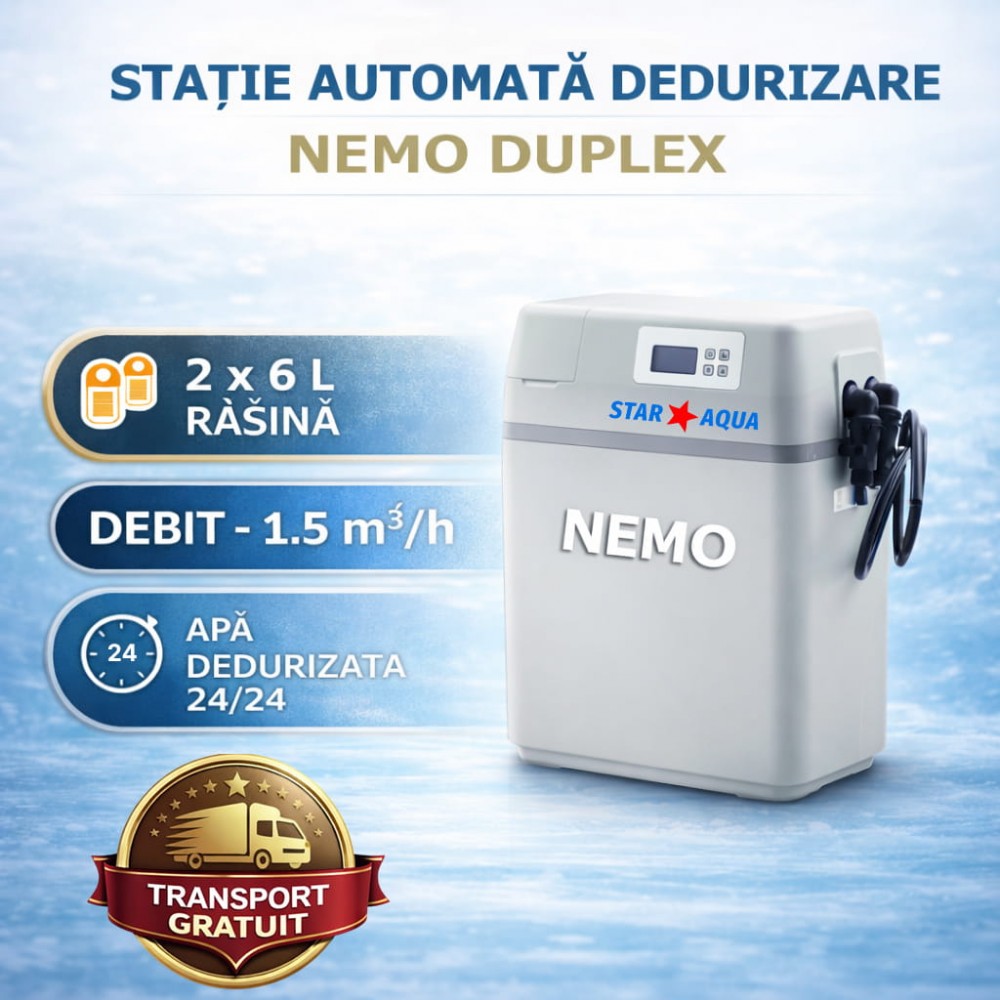 Dedurizator Duplex ultracompact – Dedurizare continuă, 24/24, fără pauză