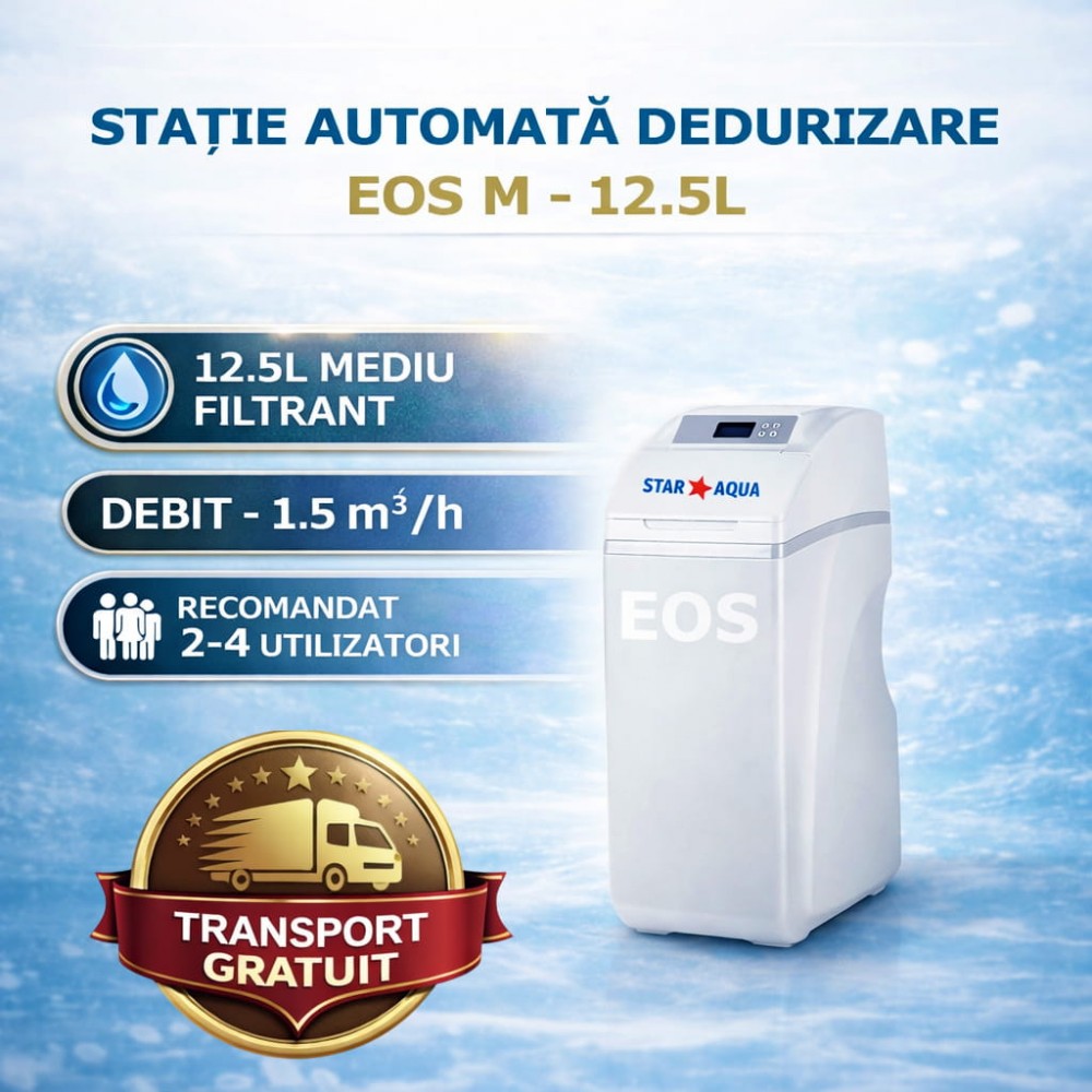 Dedurizator EOS 12.5 compact – elimină eficient depunerile de calcar