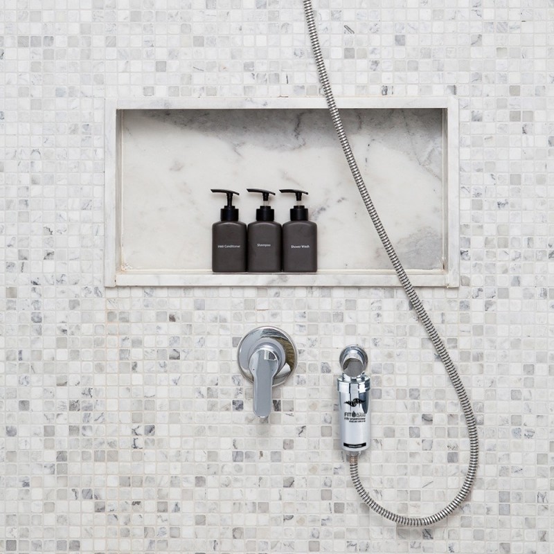 Filtru de Duș FITaqua KDF – Apă pură, piele fină PREȚ 