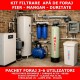 Pachet foraj 3in1 – elimină fier, mangan și duritate + Sedimente si Substanțe chimice si Sterilizare UV