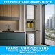 Pachet dedurizare apartament Plus – soluție premium completă Anti-calcar + Sediment + Clor pt apă de Rețea