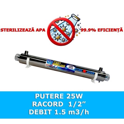 Lampă UV 25W – Krausen – rezidențială