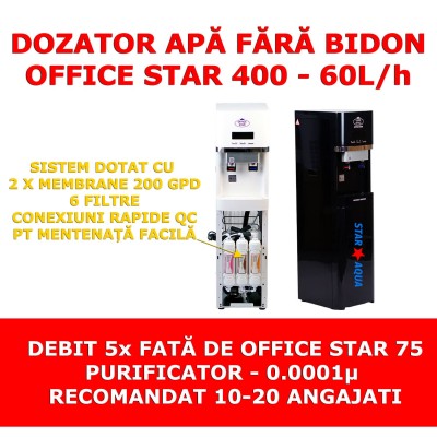 Office STAR - Krausen  - Dozator de apa fara bidon Office STAR - Krausen  - Dozator de apa fara bidon