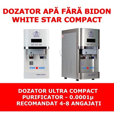 White STAR - Krausen - Dozator de apa fara bidon White STAR - Krausen - Dozator de apa fara bidon