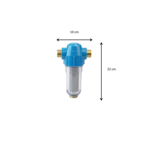 Prefiltru LAVABIL 5" - Filtru din Inox de 40 microni - Krausen 