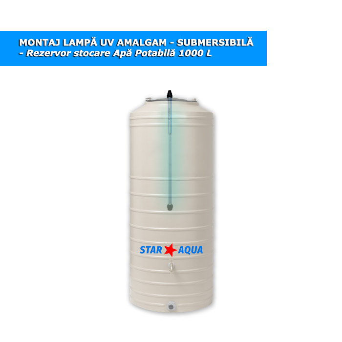 Lampa UV - SUBMERSIBILA - pt Bazine si Rezevoare de Apa