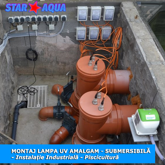 Lampa UV - SUBMERSIBILA - pt Bazine si Rezevoare de Apa