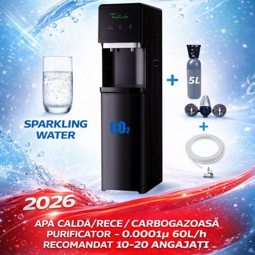 KIT STAR D-FLOW CO₂ - Premium Black + Butelie + Regulator