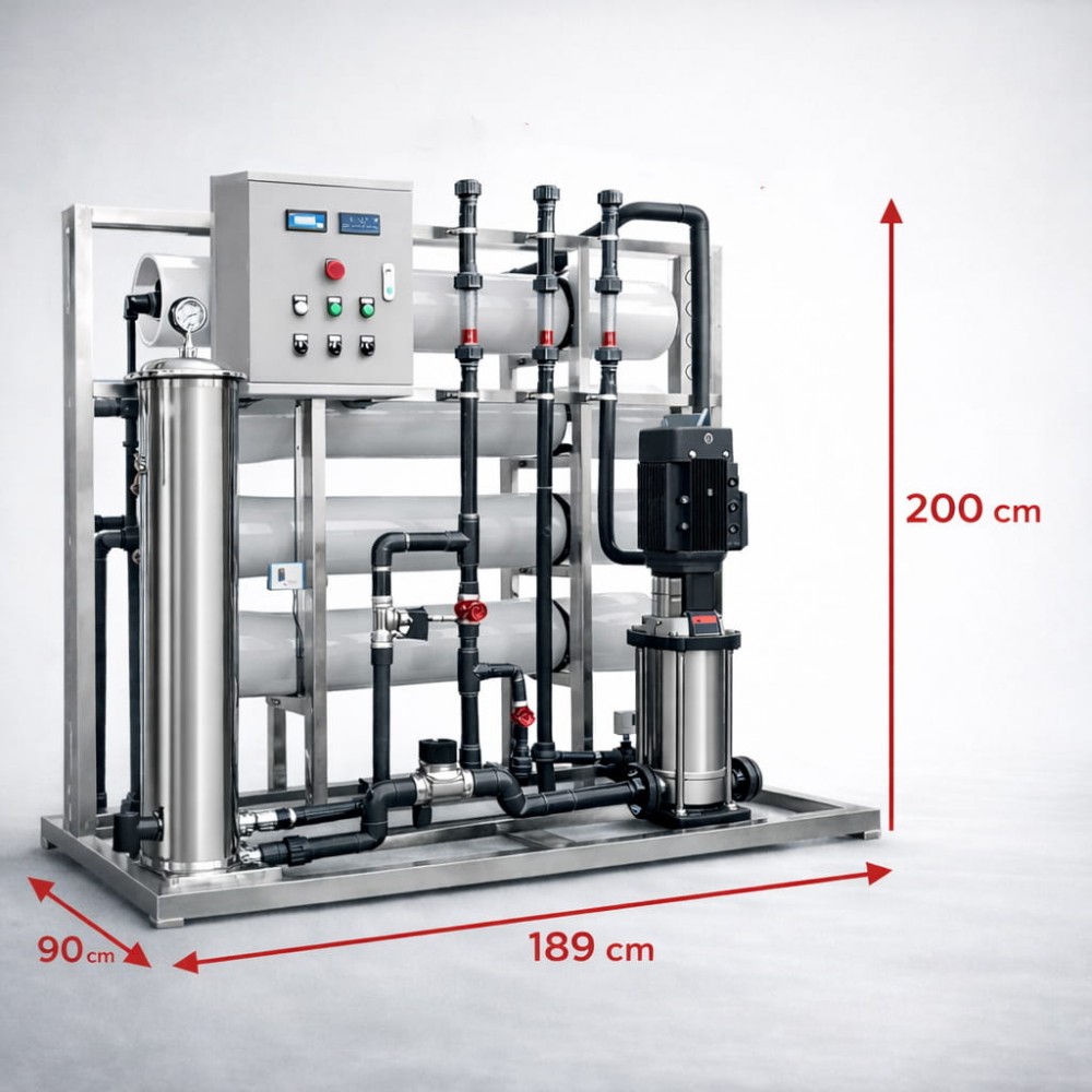 PURE WATER POWER HOUSE – 4000 L/h: Performanță Extremă și Fiabilitate Totală