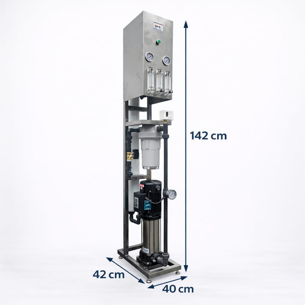 Statie Osmoza Inversa Industriala OSMO SLIM – Debit 250 L/h, Design Ultracompact