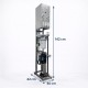 Statie Osmoza Inversa Industriala OSMO SLIM – Debit 250 L/h, Design Ultracompact