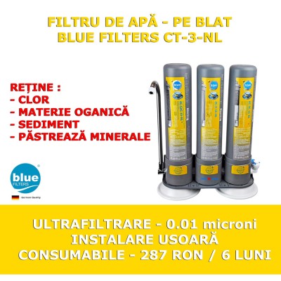 AWF-CT-3-NL - UltraFiltrare 0.01μ - Blue FIlters